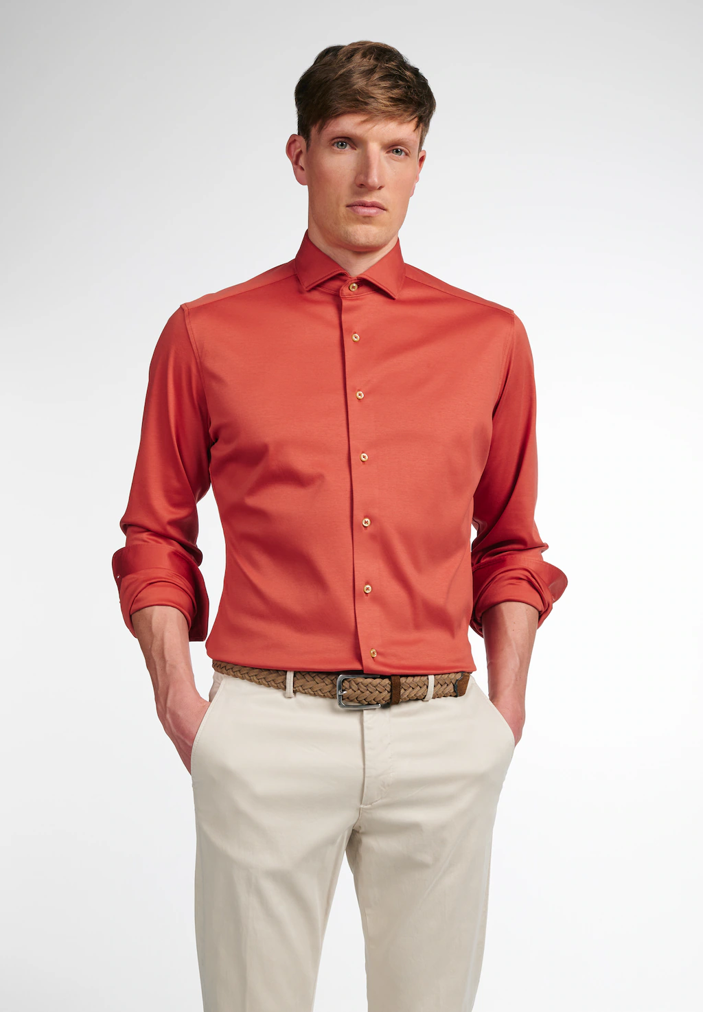Eterna Langarmhemd "SLIM FIT", NON IRON (bügelfrei) günstig online kaufen