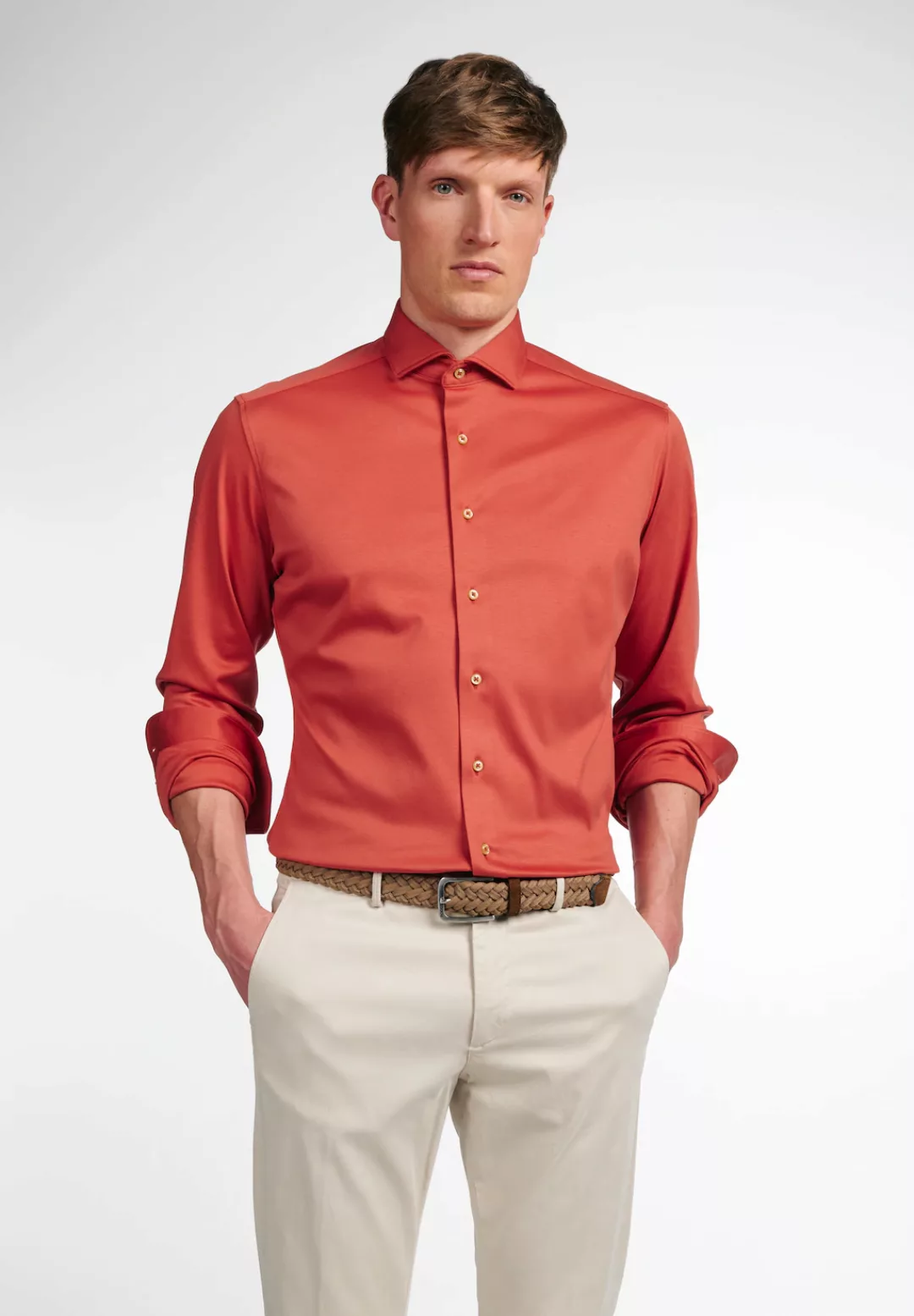 Eterna Langarmhemd "SLIM FIT", NON IRON (bügelfrei) günstig online kaufen