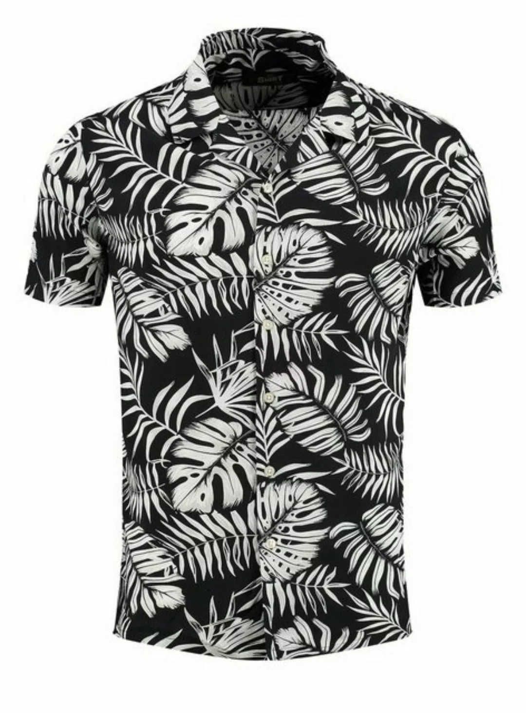 Key Largo Hawaiihemd Herren Hawaii Freizeit Hemd Havanna MSH00009 Regular K günstig online kaufen