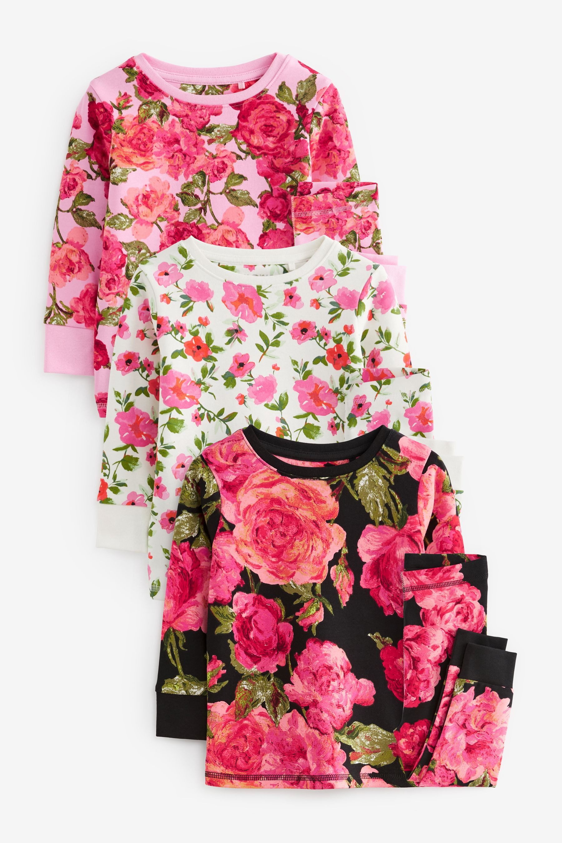 Next Pyjama Schlafanzüge mit floralem Muster, günstig online kaufen