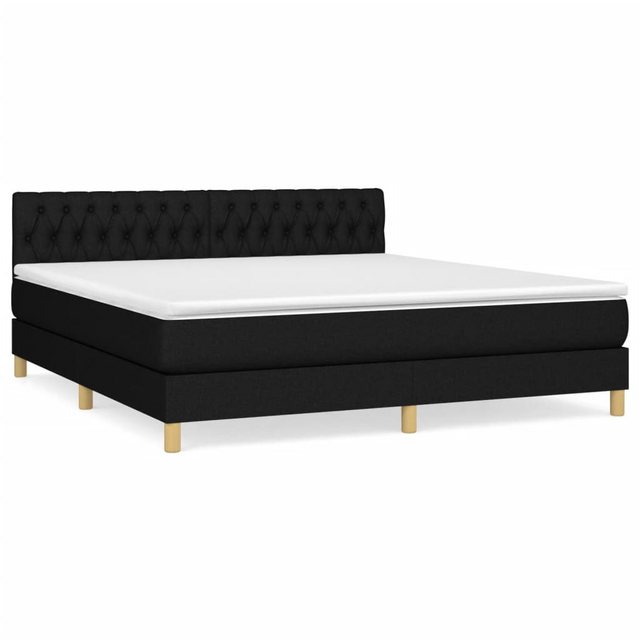 vidaXL Boxspringbett Bett Boxspringbett mit Matratze und LED Stoff (180 x 2 günstig online kaufen