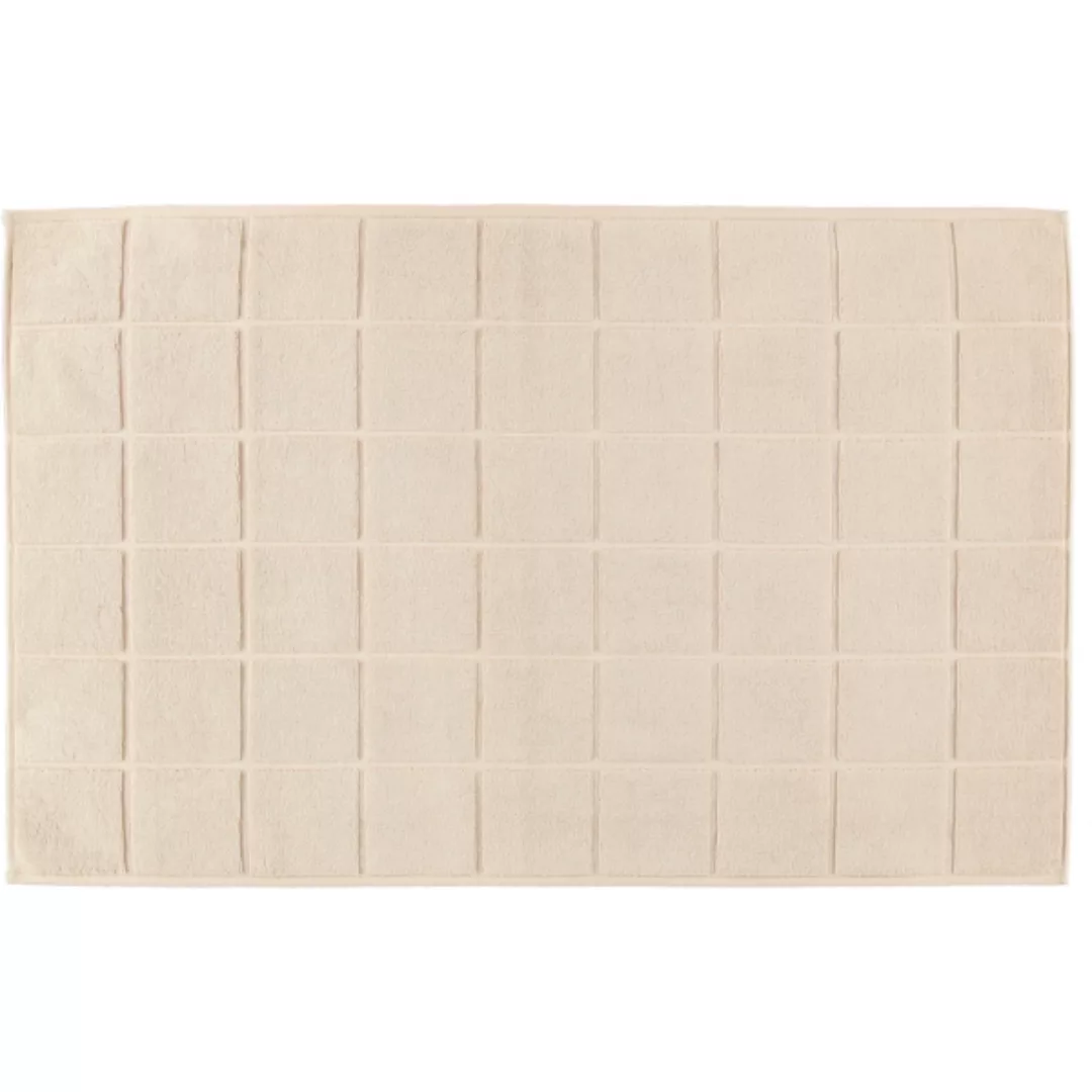 Ross Badematte Uni-Karofond 4015 - Farbe: cappuccino - 52 - Badematte 60x10 günstig online kaufen