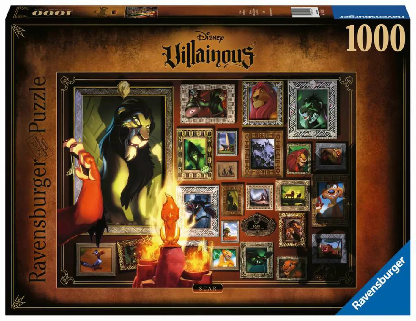 Disney Villainous: Scar - Puzzle 1000 Teile günstig online kaufen