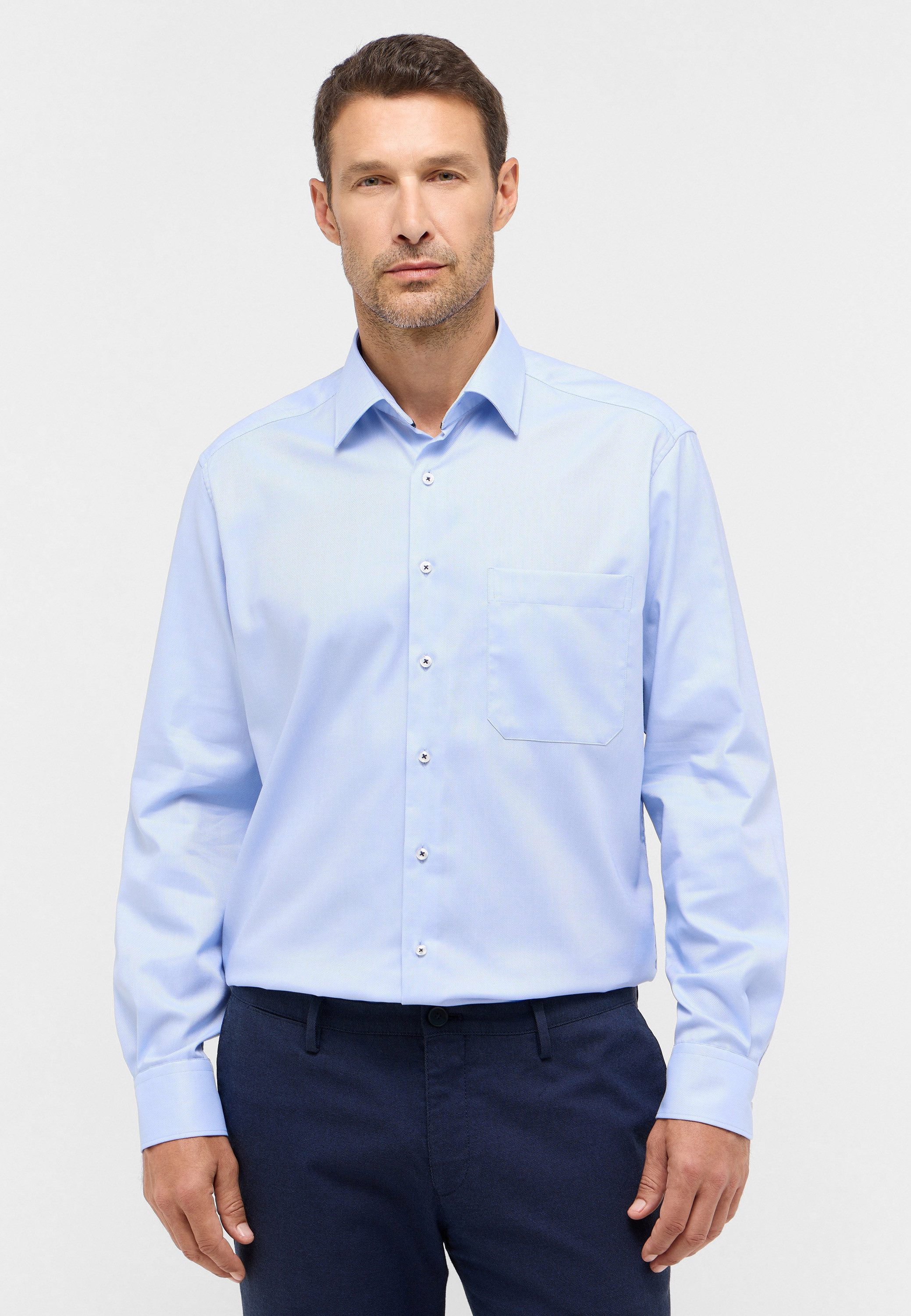 Eterna Langarmhemd COMFORT FIT NON IRON günstig online kaufen
