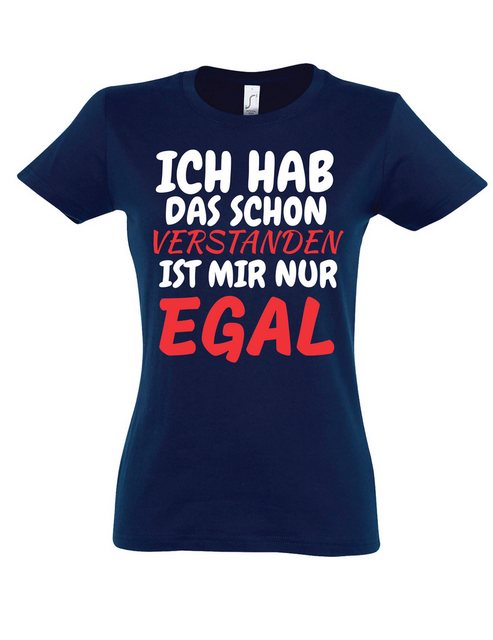 Youth Designz Print-Shirt Verstanden Egal Damen T-Shirt mit lustigen Spruch günstig online kaufen