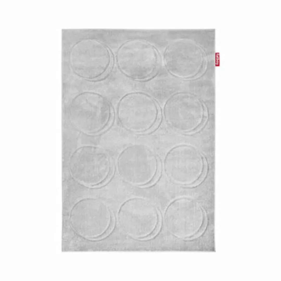 Teppich Dot textil grau / 160 x 230 cm - Fatboy - günstig online kaufen