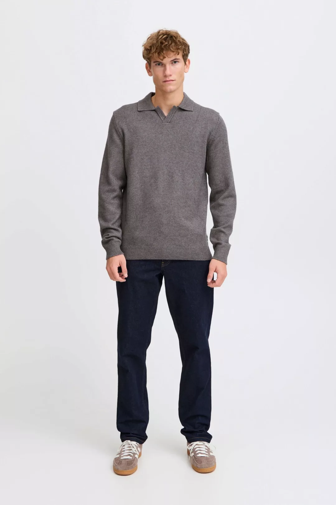 Casual Friday Strickpullover "Strickpullover CFKARL polo knit" günstig online kaufen