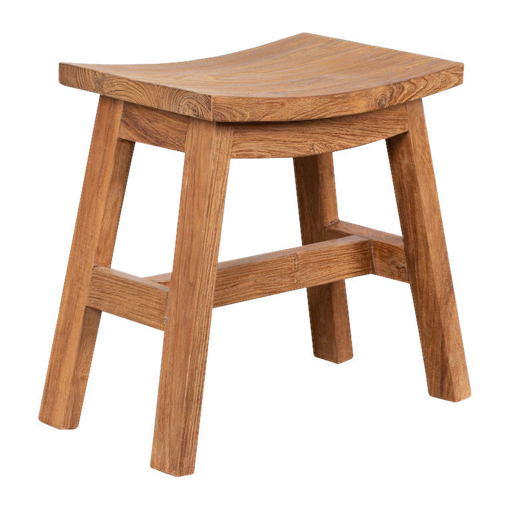 deVries Hocker teak B/H/L: ca. 45x33x50 cm günstig online kaufen