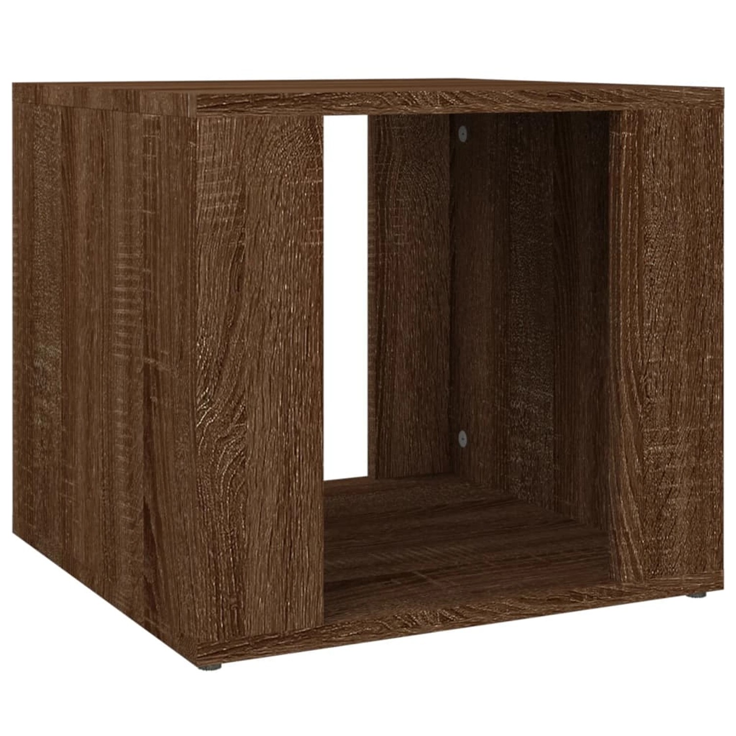 Vidaxl Nachttisch Braun Eichen-optik 41x40x36 Cm Holzwerkstoff günstig online kaufen