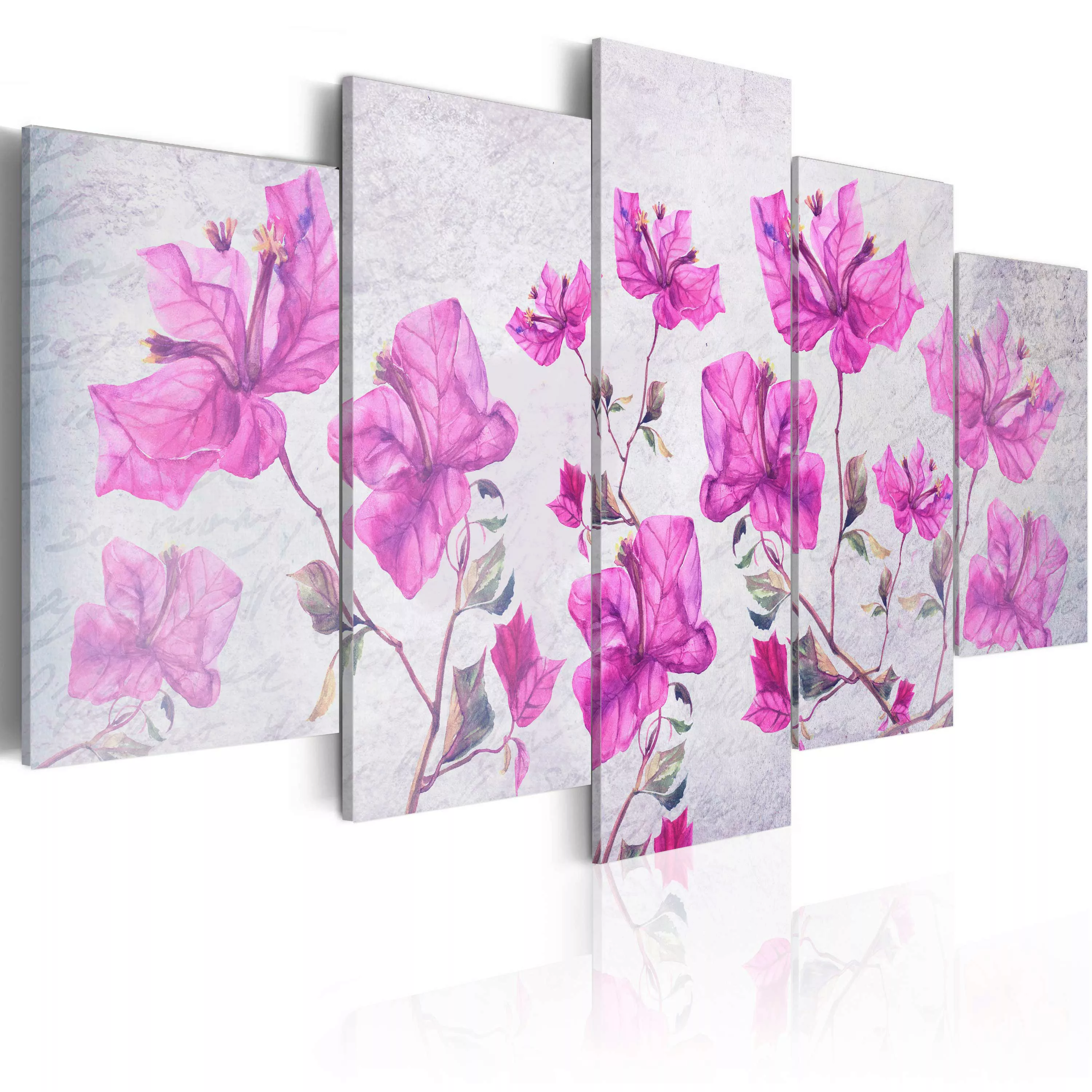 Wandbild - Purple Flowers günstig online kaufen