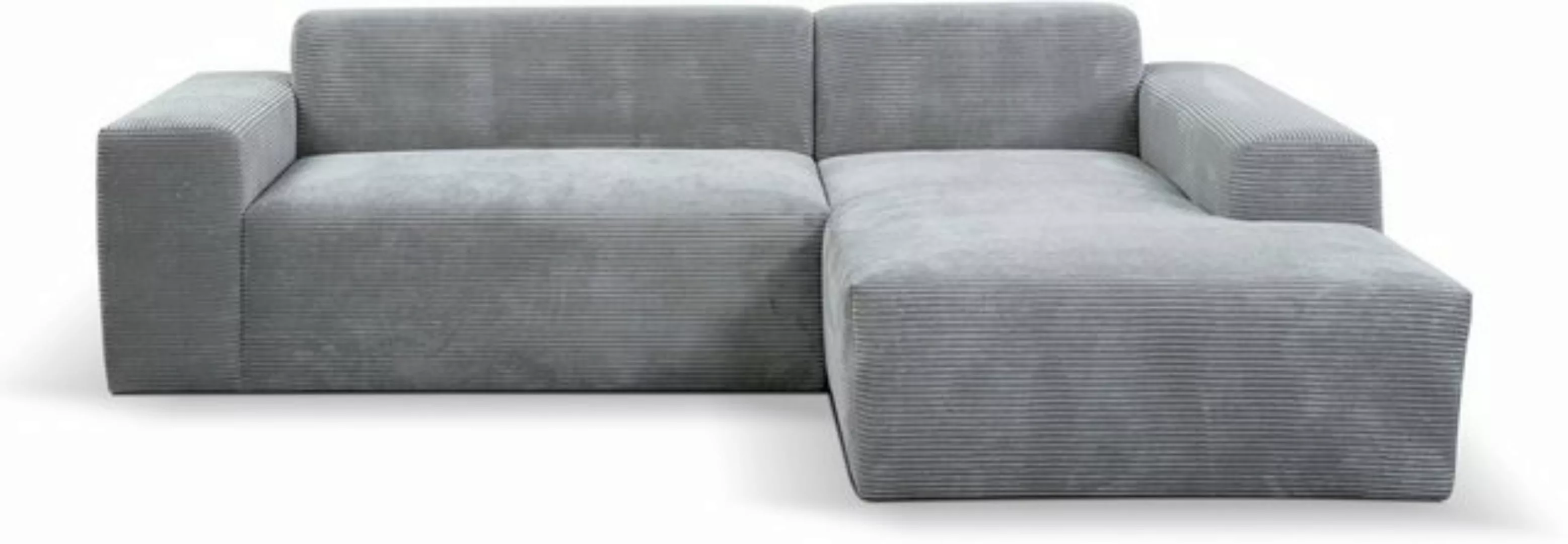 WERK2 Ecksofa Zeus L-Form, Curvy Trend Ecksofa mit urbaner Optik in weichem günstig online kaufen