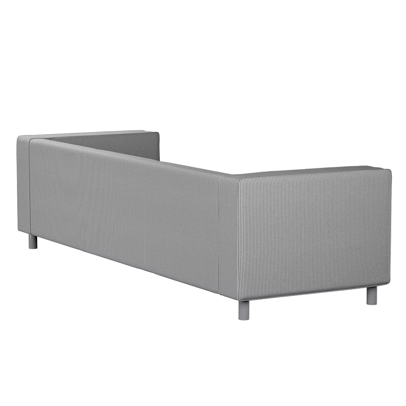 Bezug für Klippan 4-Sitzer Sofa, schwarz-beige, Bezug für Klippan 4-Sitzer, günstig online kaufen