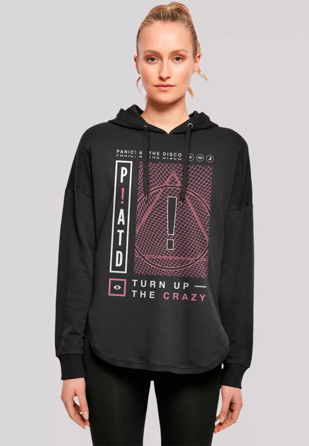 F4NT4STIC Kapuzenpullover "Panic At The Disco Turn Up The Crazy", Premium Q günstig online kaufen