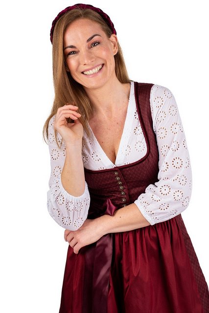 MarJo Dirndl Midi Dirndl 2tlg. - ESLARN - mahagoni günstig online kaufen