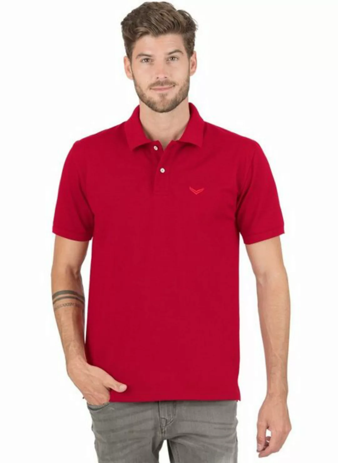 Trigema Poloshirt TRIGEMA Poloshirt DELUXE Piqué (1-tlg) günstig online kaufen