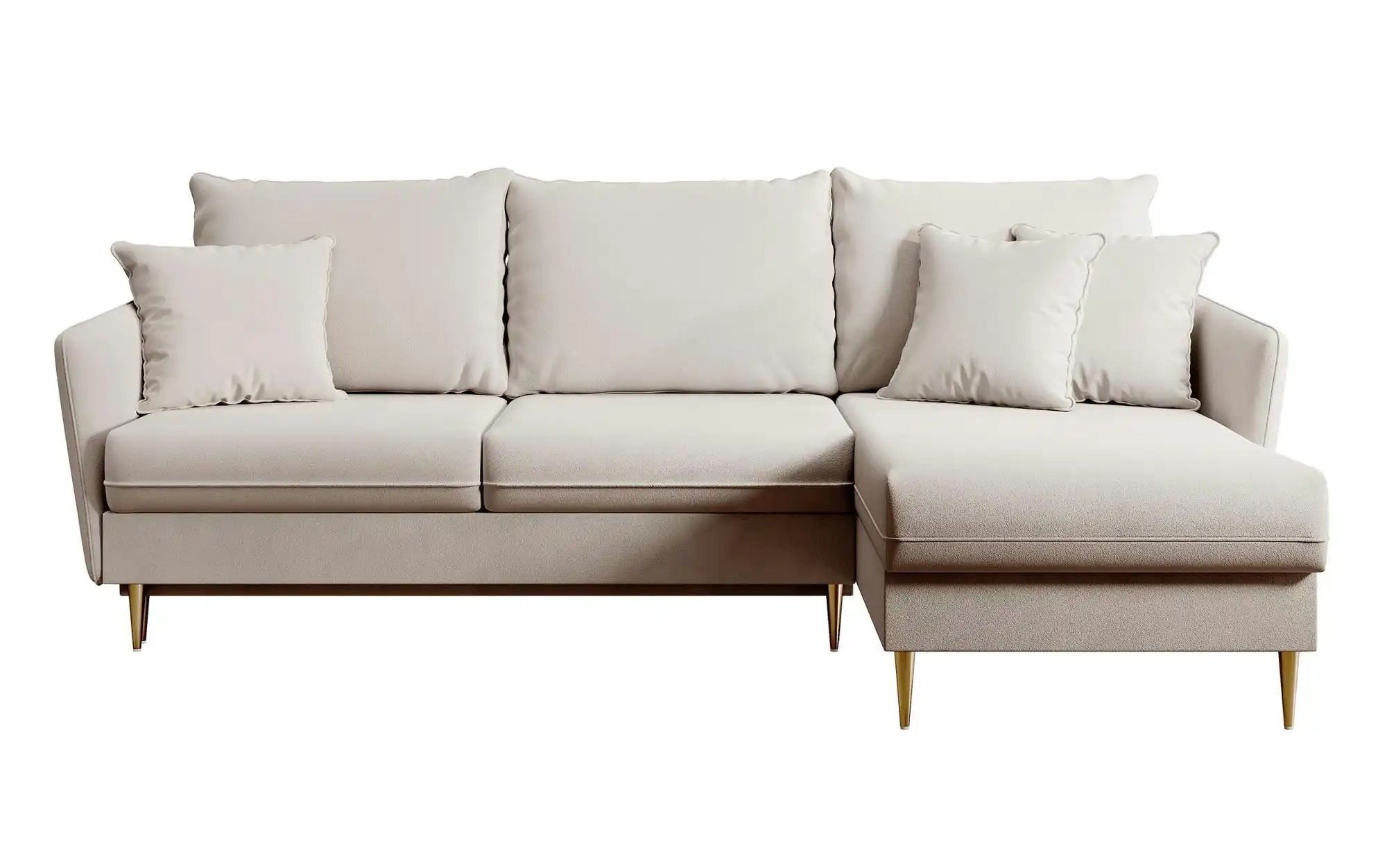 Selsey Ecksofa mit Schlaffunktion Volio ¦ beige ¦ Maße (cm): B: 223 H: 88 P günstig online kaufen