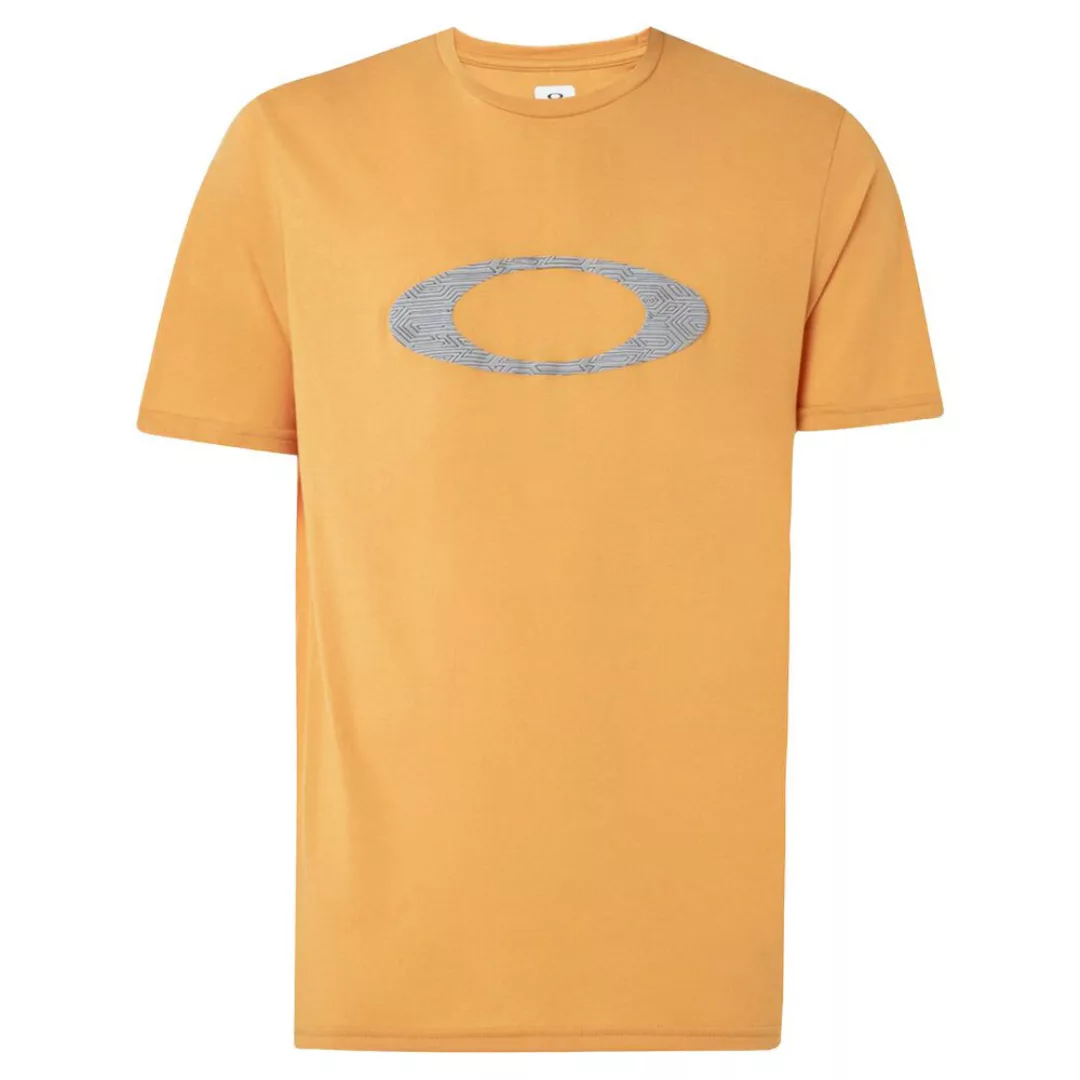 Oakley Apparel Embossed Ellipse Kurzärmeliges T-shirt S Pure Gold günstig online kaufen