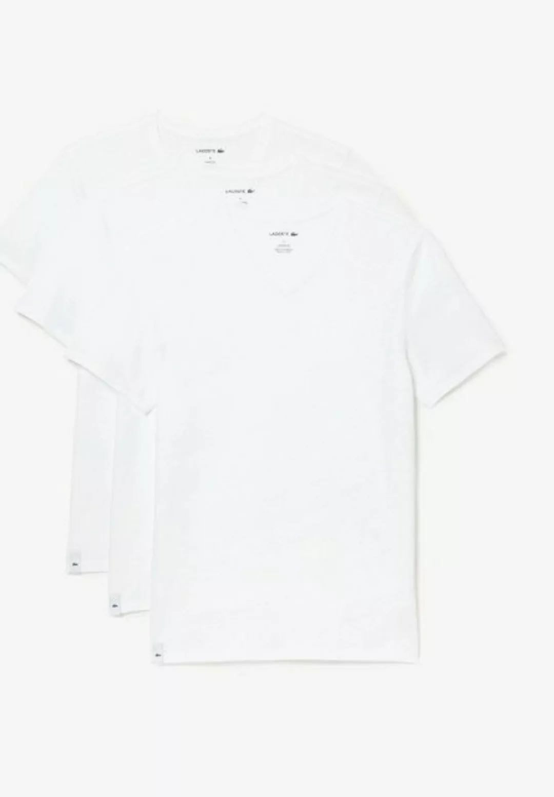 Lacoste V-Shirt (Packung, 3er-Pack) im unifarbenen Look günstig online kaufen