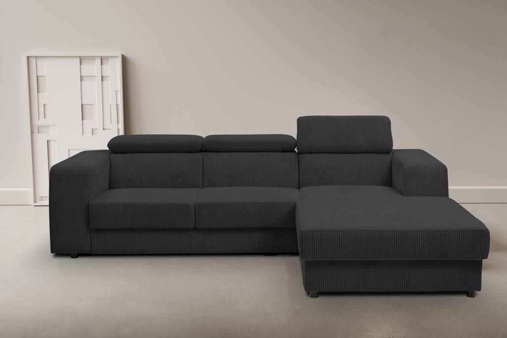 WERK2 Ecksofa "Cherry, modernes Sofa mit Komfortfunktionen, Breite 270cm, L günstig online kaufen