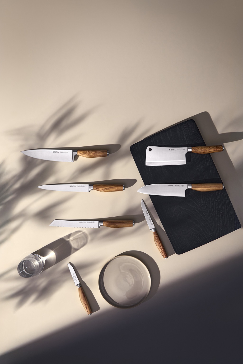 WMF Brotmesser »Grand Wood«, (1 tlg.), 19 cm, Olivenholzgriff, handgeschmie günstig online kaufen