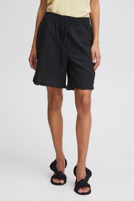 b.young Shorts BYFALAKKA FRILL SH - 20812977 Shorts aus Leinenmix günstig online kaufen