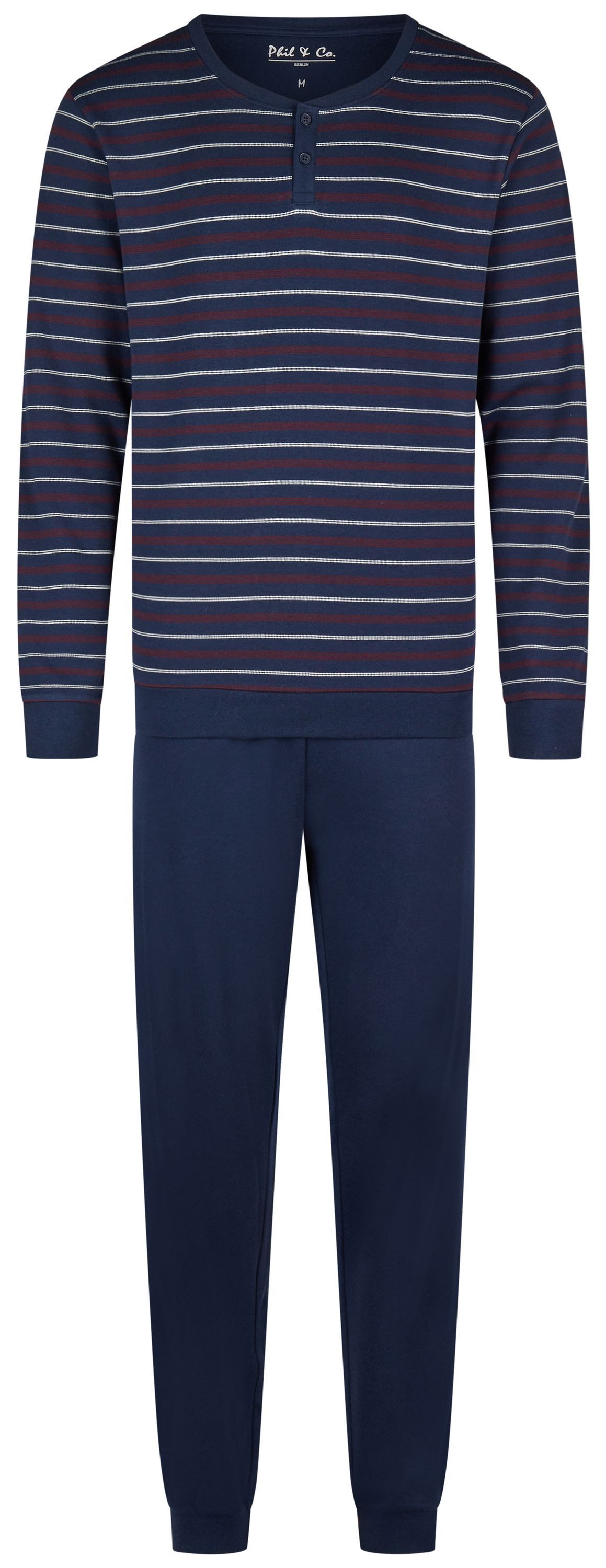 Phil & Co. Schlafanzug Casual (Set, günstig online kaufen