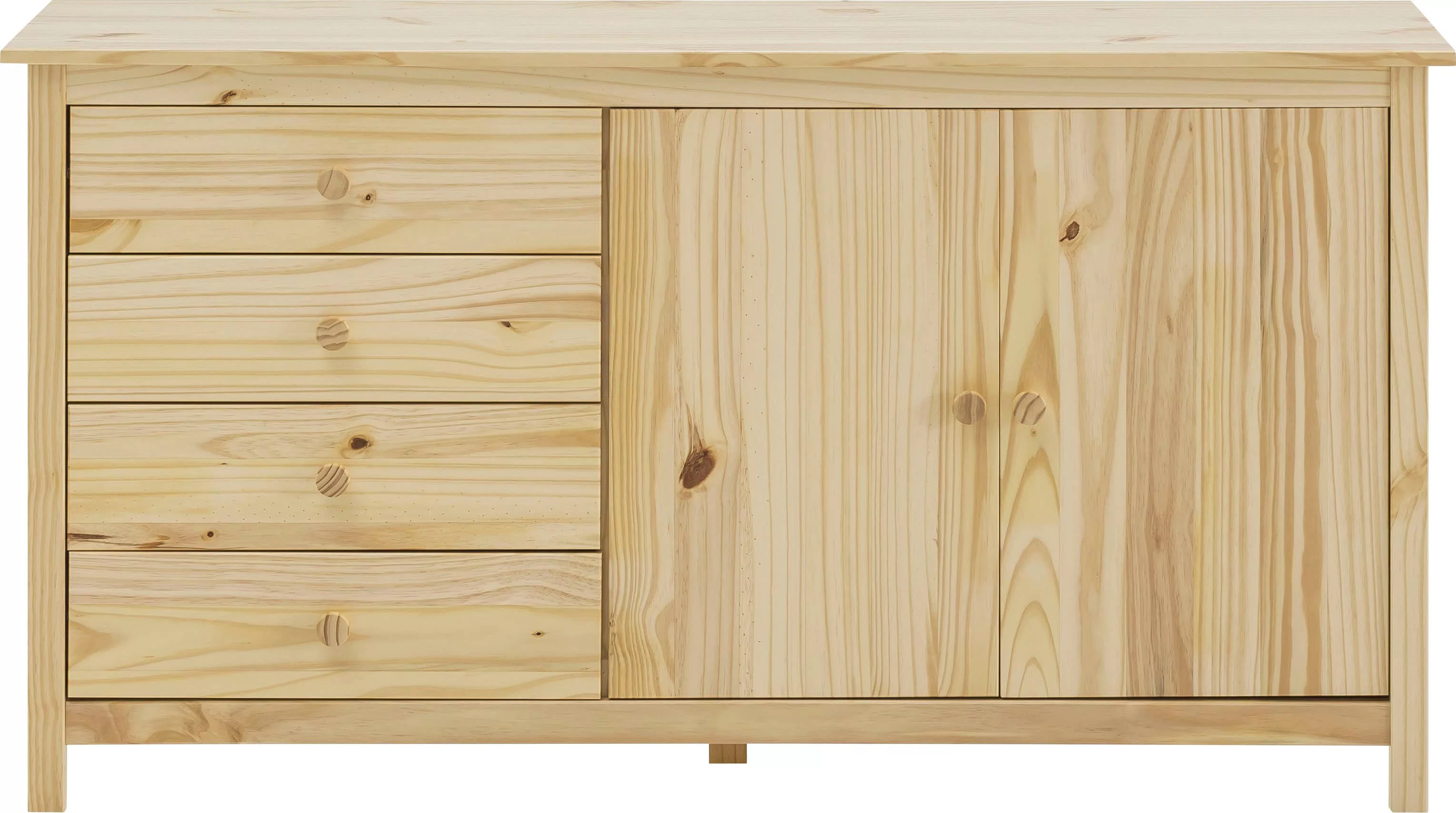 Home affaire Sideboard "Chur", Kommode aus Massivholz Kiefer günstig online kaufen