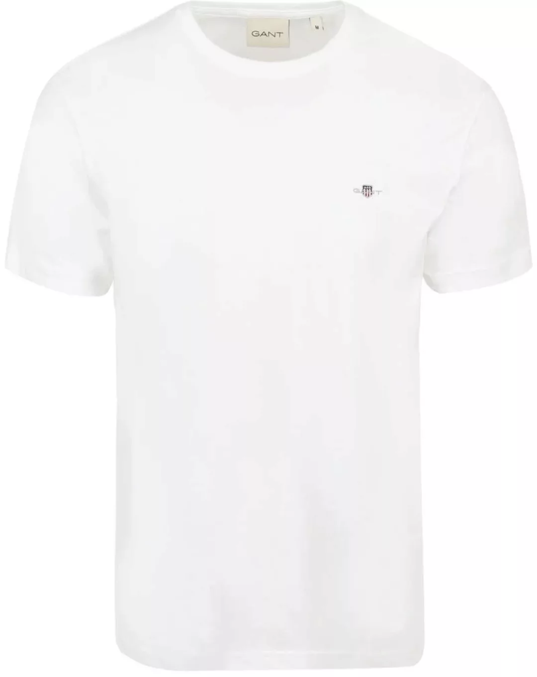 Gant T-shirt Shield Logo Weiß - Größe 3XL günstig online kaufen