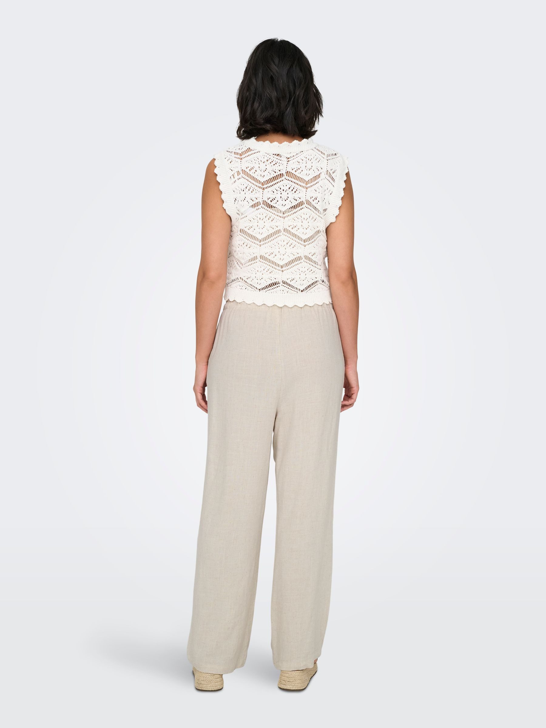 ONLY Schlupfhose ONLSIESTA MW PULL-UP LINEN günstig online kaufen