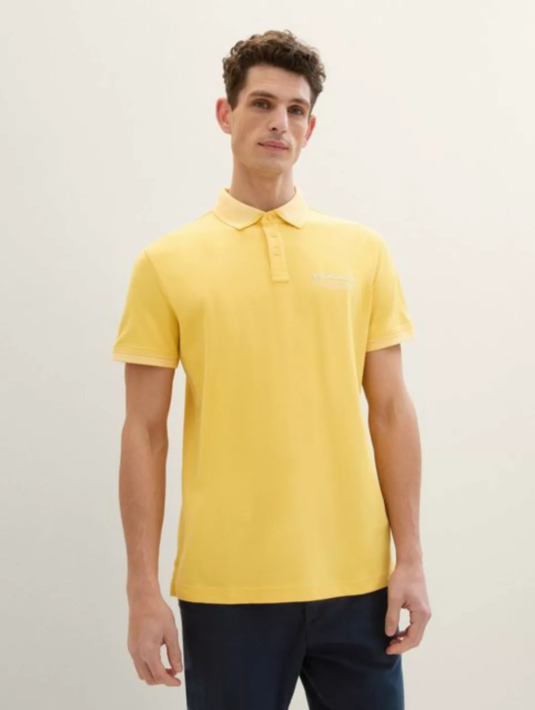 TOM TAILOR Poloshirt Poloshirt mit Logo Print günstig online kaufen