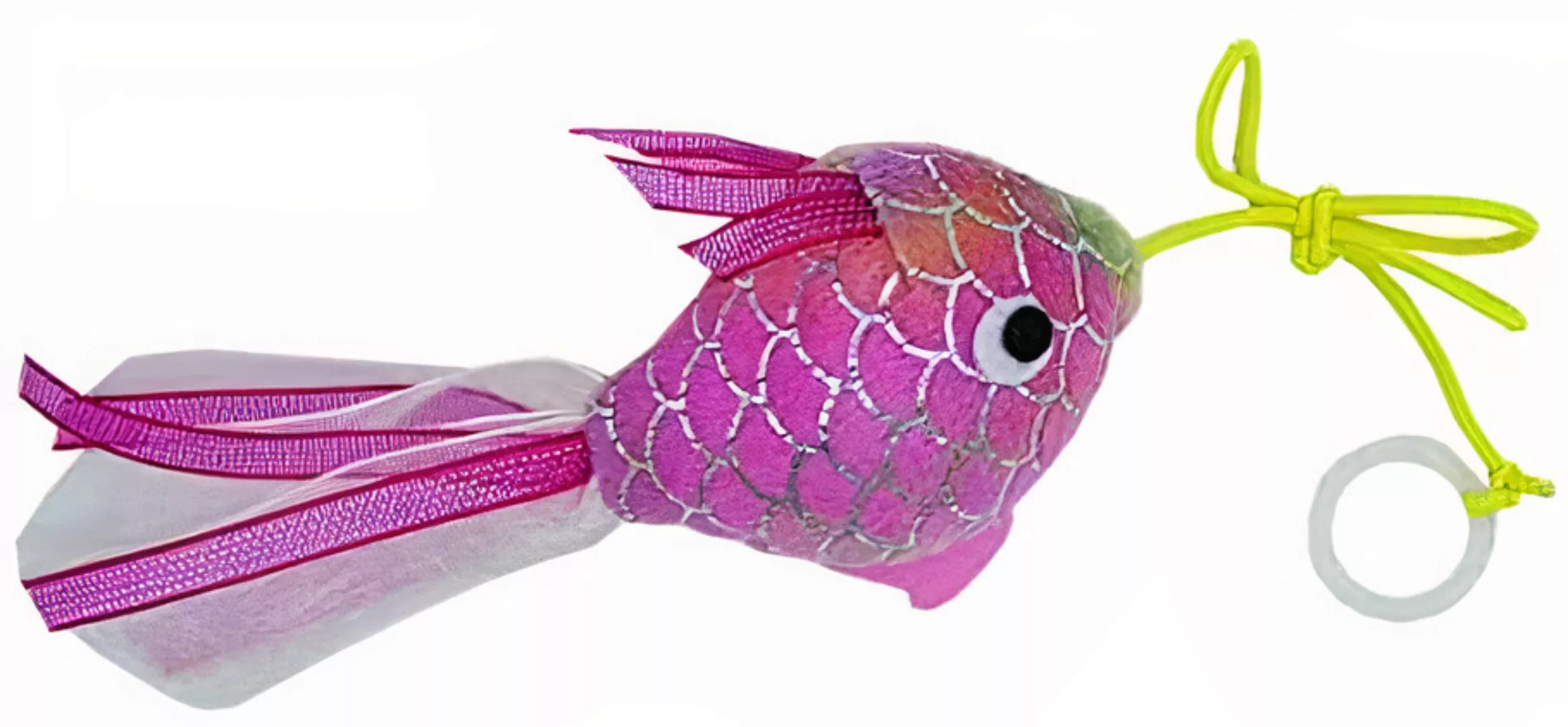 Katzenspielzeug Mermaid Goldfisch 17 Cm Polyester Rosa günstig online kaufen