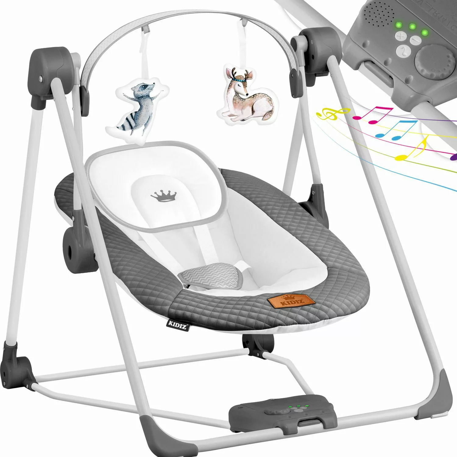 KIDIZ Babywippe, Babywippe Babyschaukel mit Geschwindigkeitseinstellungen günstig online kaufen