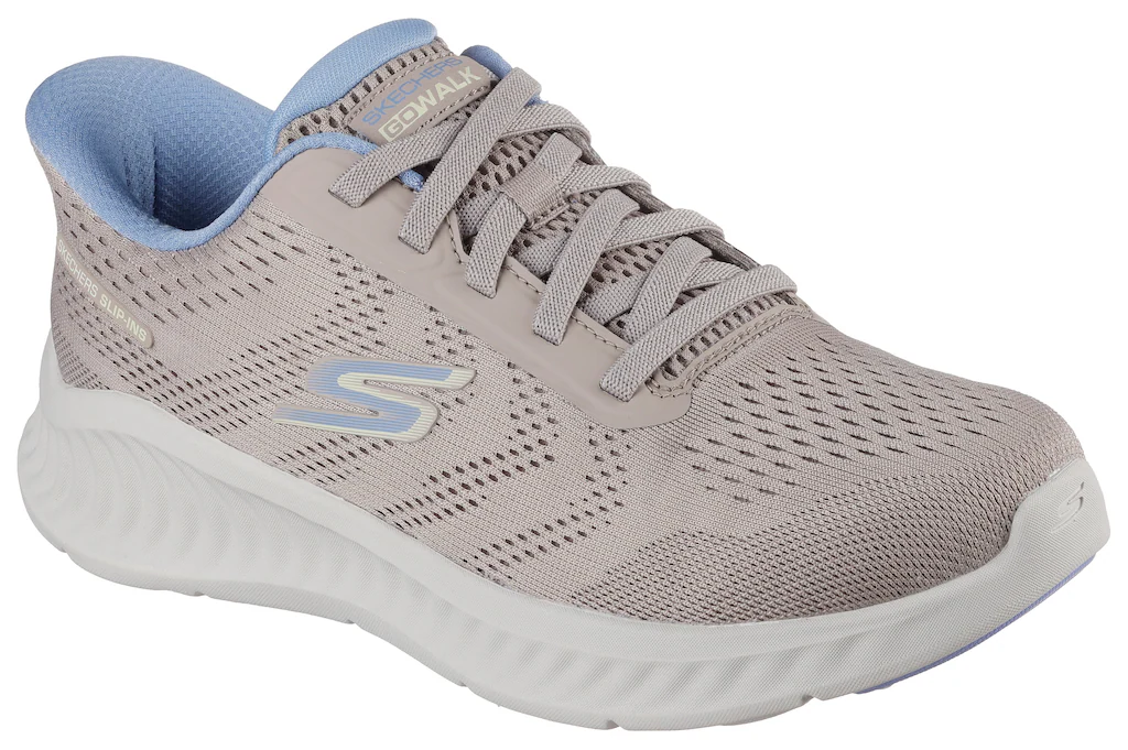 Skechers Slip-On Sneaker "GO WALK NOW-KHLOE", Freizeitschuh mit Fersenkisse günstig online kaufen