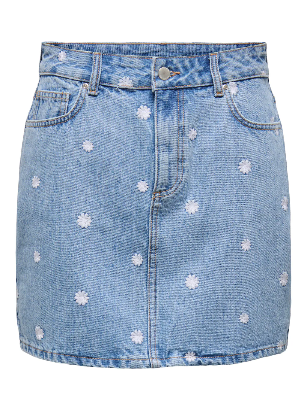 ONLY Jeansrock "ONLSTELLA DAISY SHORT SKIRT DNM AZG" günstig online kaufen