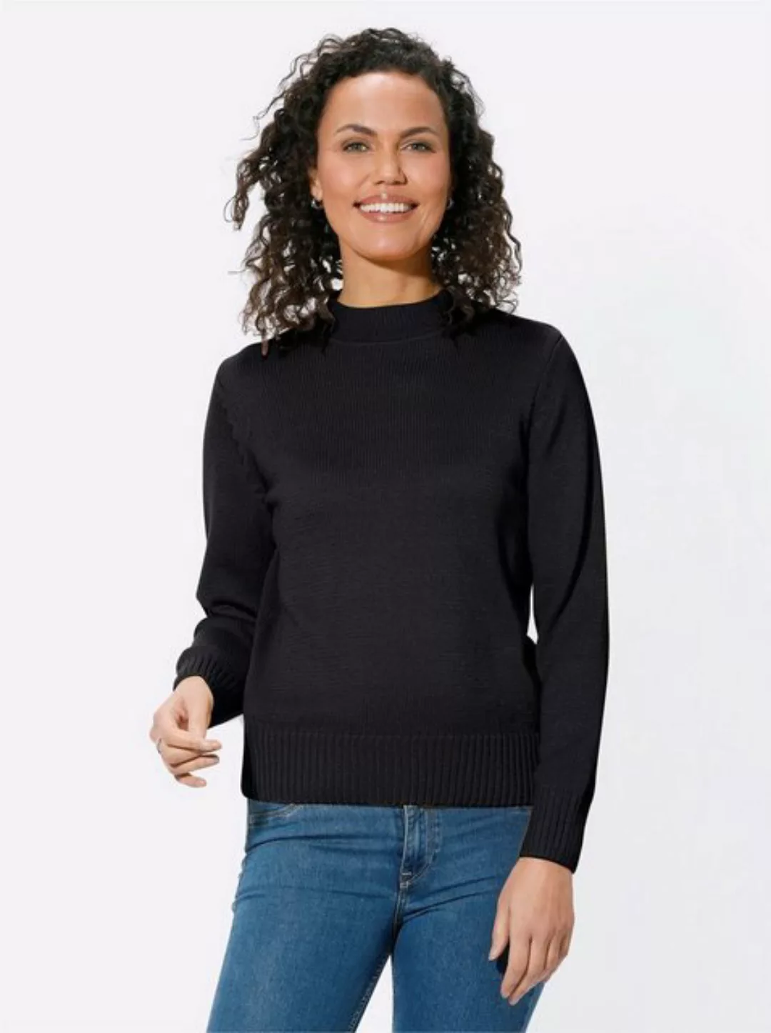 Witt Strickpullover Stehkragenpullover günstig online kaufen