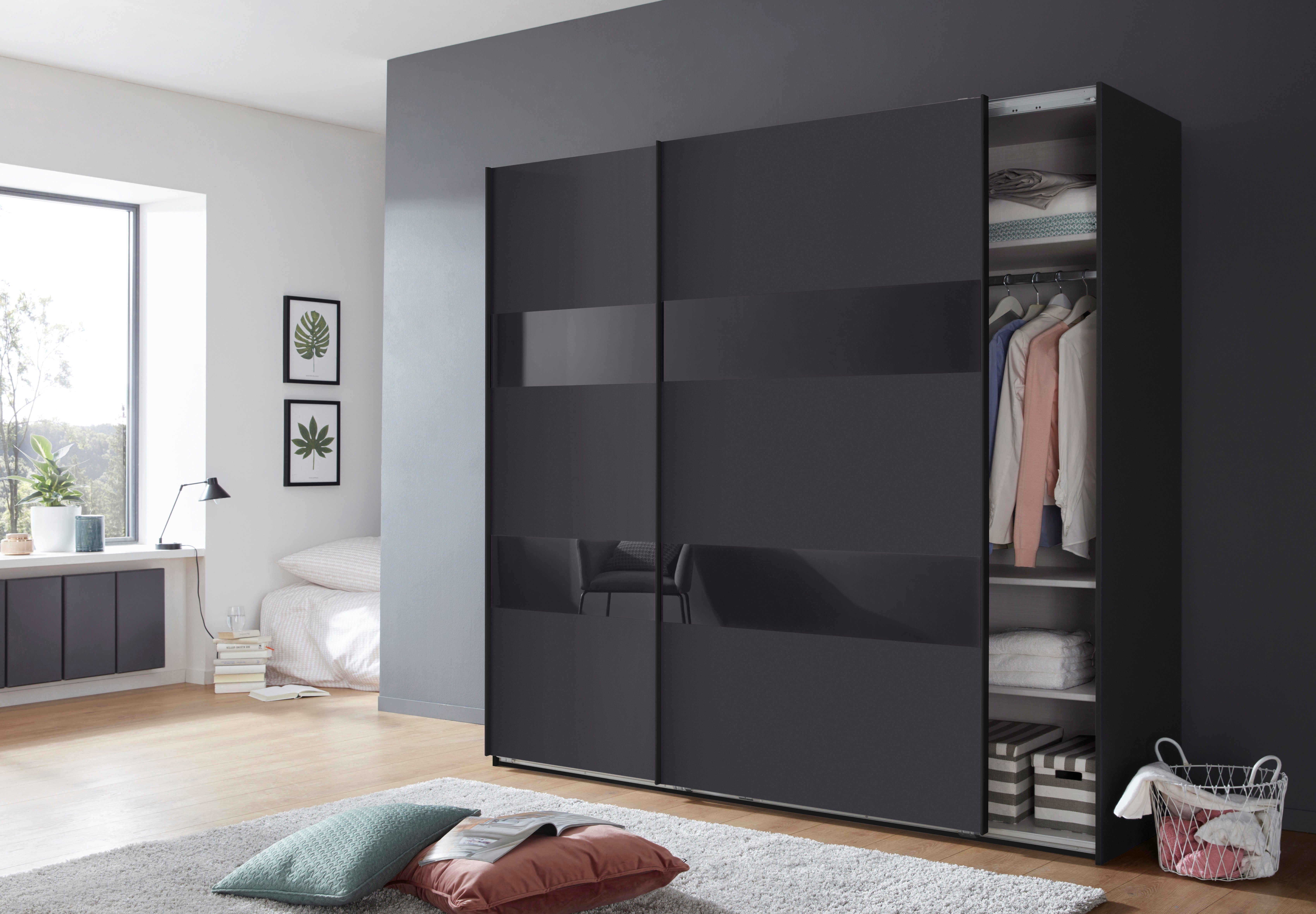 Wimex Schwebetürenschrank "Altona", mit Glaselementen und zusätzlichen Einl günstig online kaufen