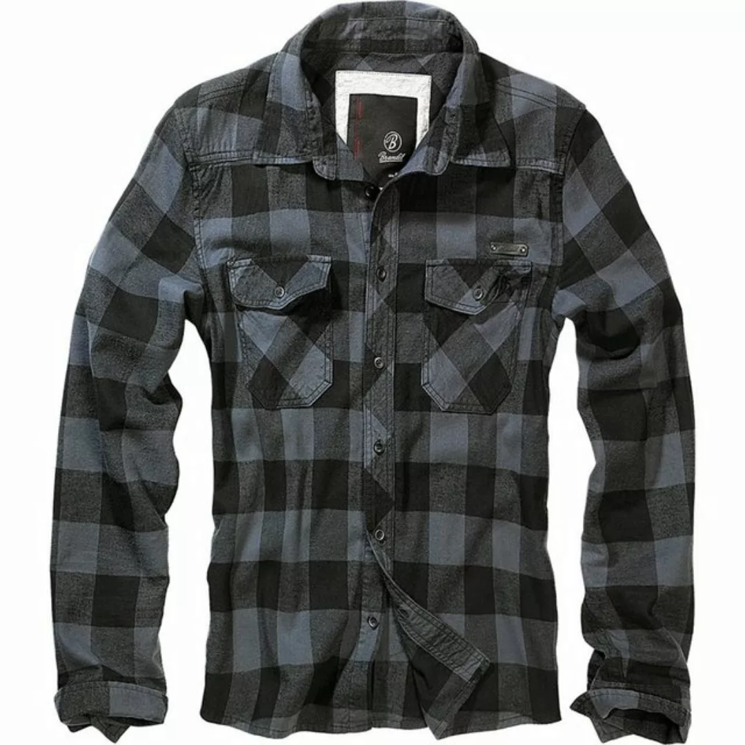 Brandit Hemd CHECKED SHIRT BD4002 Black/Charcoal günstig online kaufen