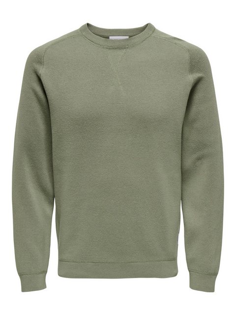 ONLY & SONS Strickpullover Strickpullover Rundhals Regular Fit Modern Basic günstig online kaufen