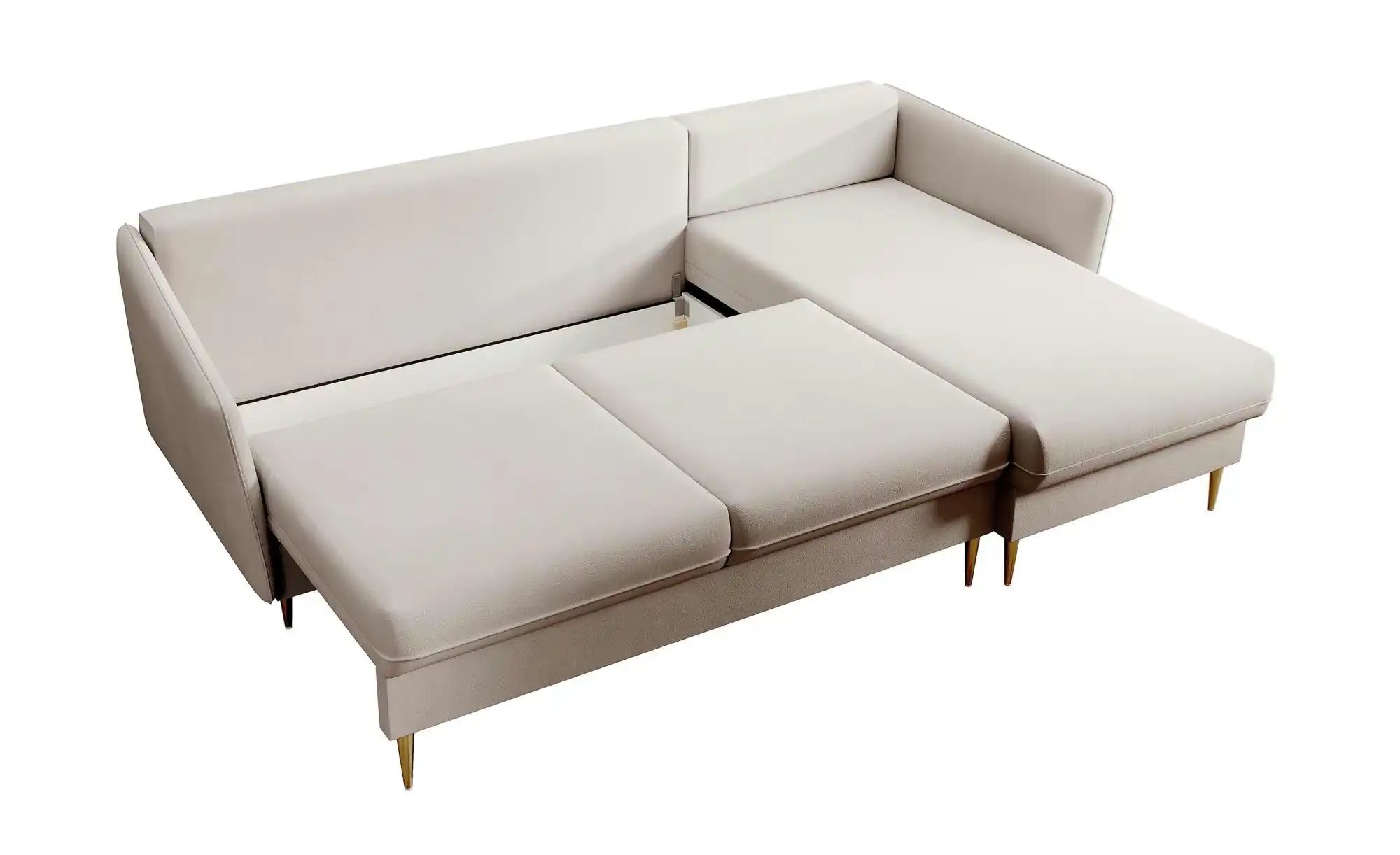Selsey Ecksofa mit Schlaffunktion Volio ¦ beige ¦ Maße (cm): B: 223 H: 88 P günstig online kaufen