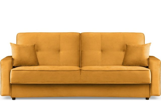 KONSIMO Schlafsofa ORIO Sofa 3 Personen, Liegefläche: 219x90cm, mit Wellenu günstig online kaufen