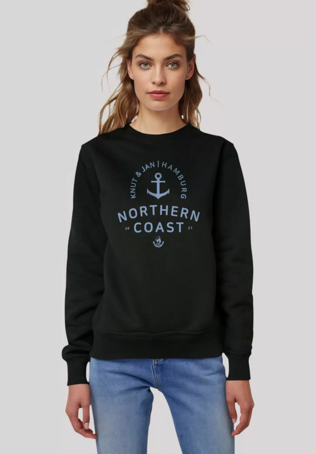 F4NT4STIC Sweatshirt "Nordsee Knut & Jan Hamburg", Premium Qualität günstig online kaufen