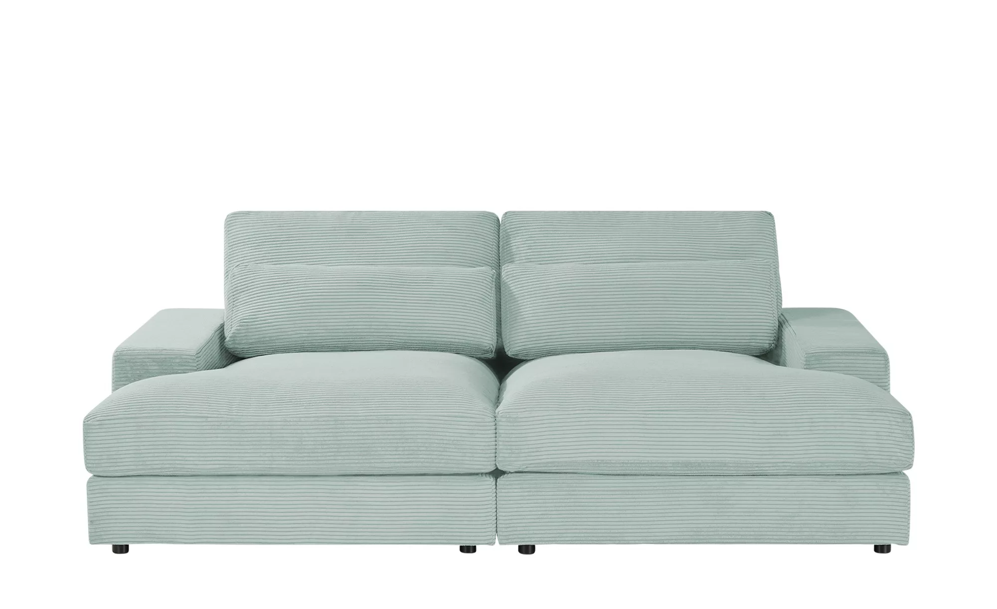 Lounge Sofa  Branna ¦ grün ¦ Maße (cm): B: 232 H: 88 T: 164.0 Polstermöbel günstig online kaufen