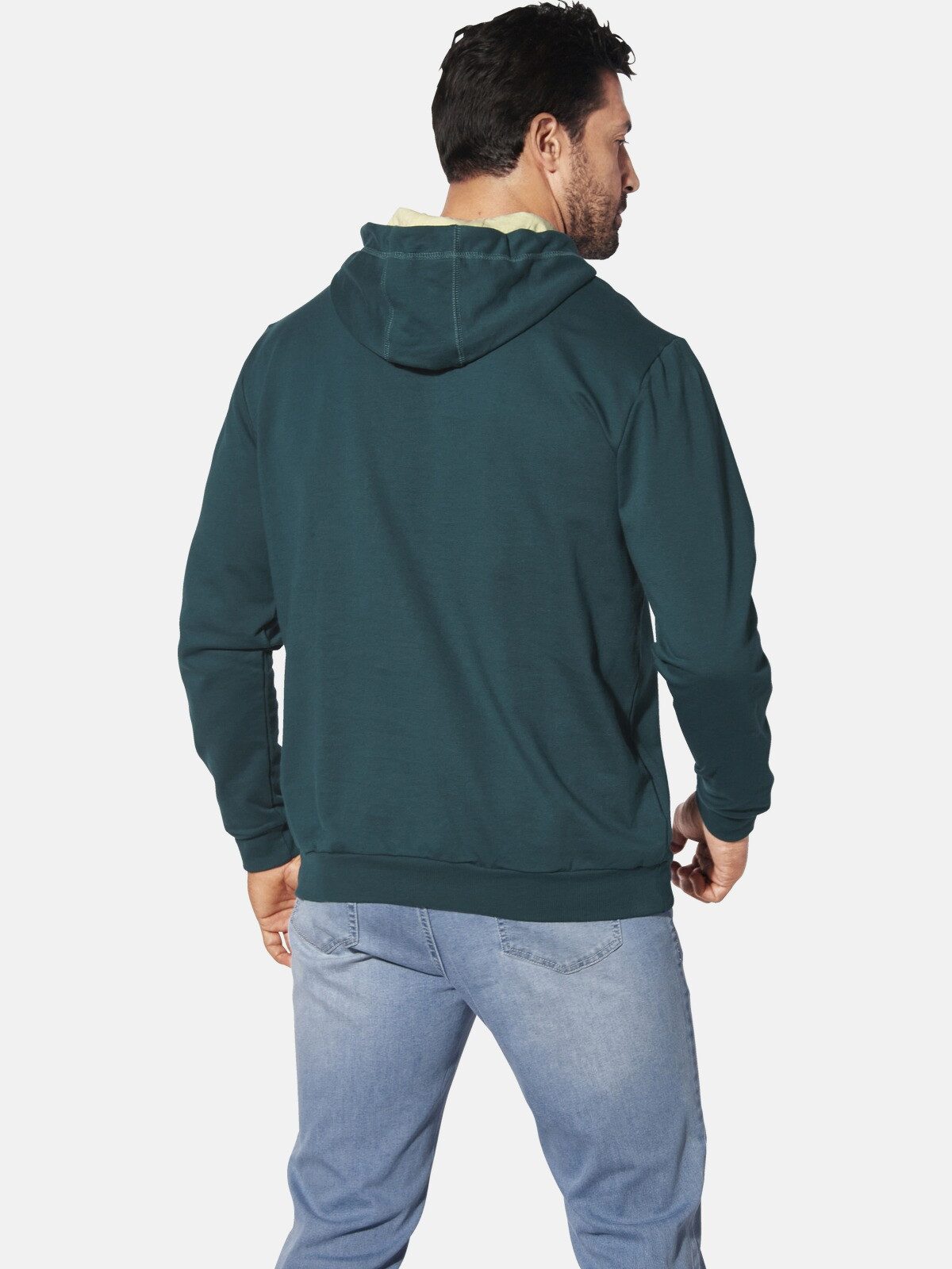 Jan Vanderstorm Kapuzensweatshirt JIRI mit verstellbarer günstig online kaufen