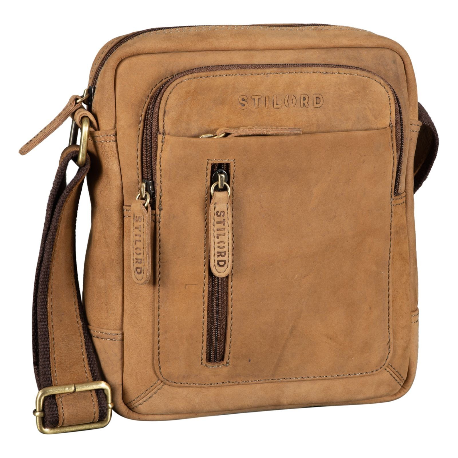 STILORD Schultertasche "Jamie" Herren Ledertasche Umhängetasche günstig online kaufen