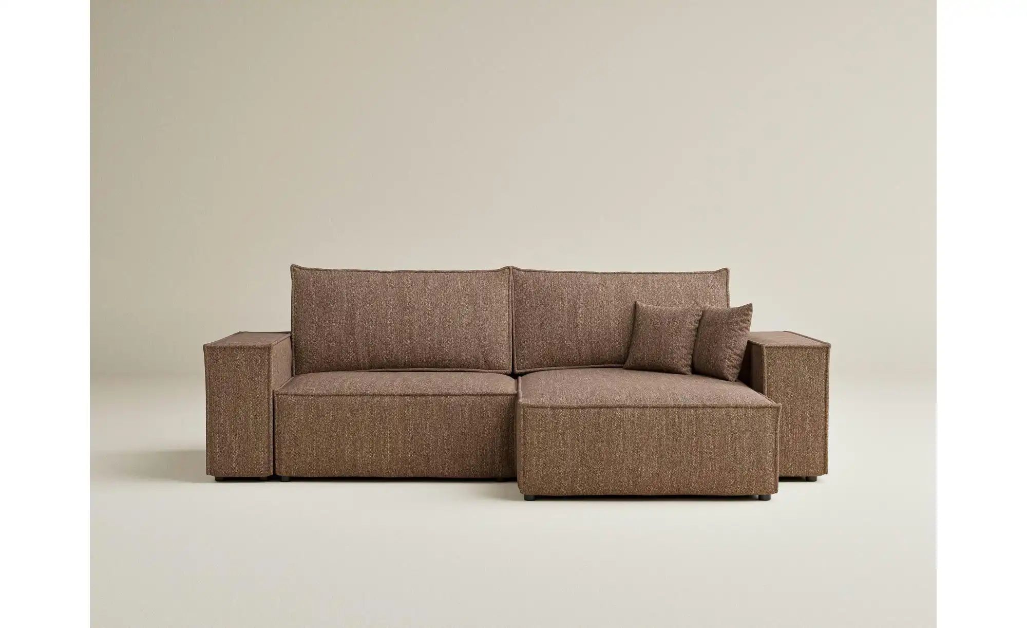 Ecksofa   ¦ braun ¦ Maße (cm): B: 255 H: 70 Polstermöbel > Sofas > Ecksofas günstig online kaufen
