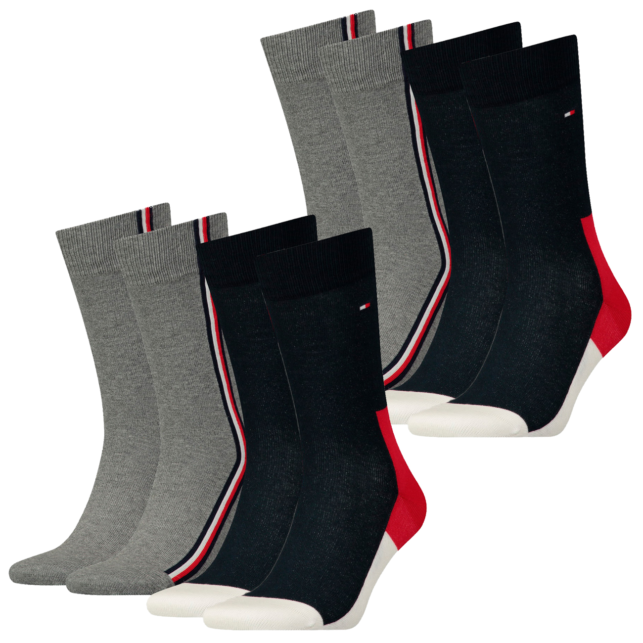 Tommy Hilfiger Herren Socken ICONIC HIDDEN 39-42 43-46 - 4er 6er 8er Multip günstig online kaufen