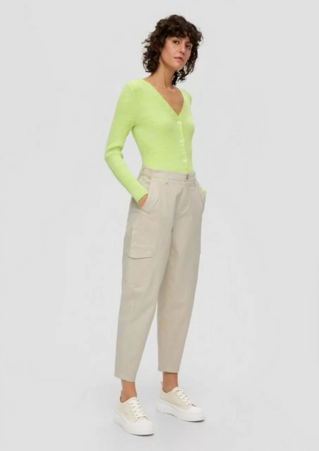 s.Oliver 7/8-Hose Relaxed: Hose mit Super High Waist günstig online kaufen