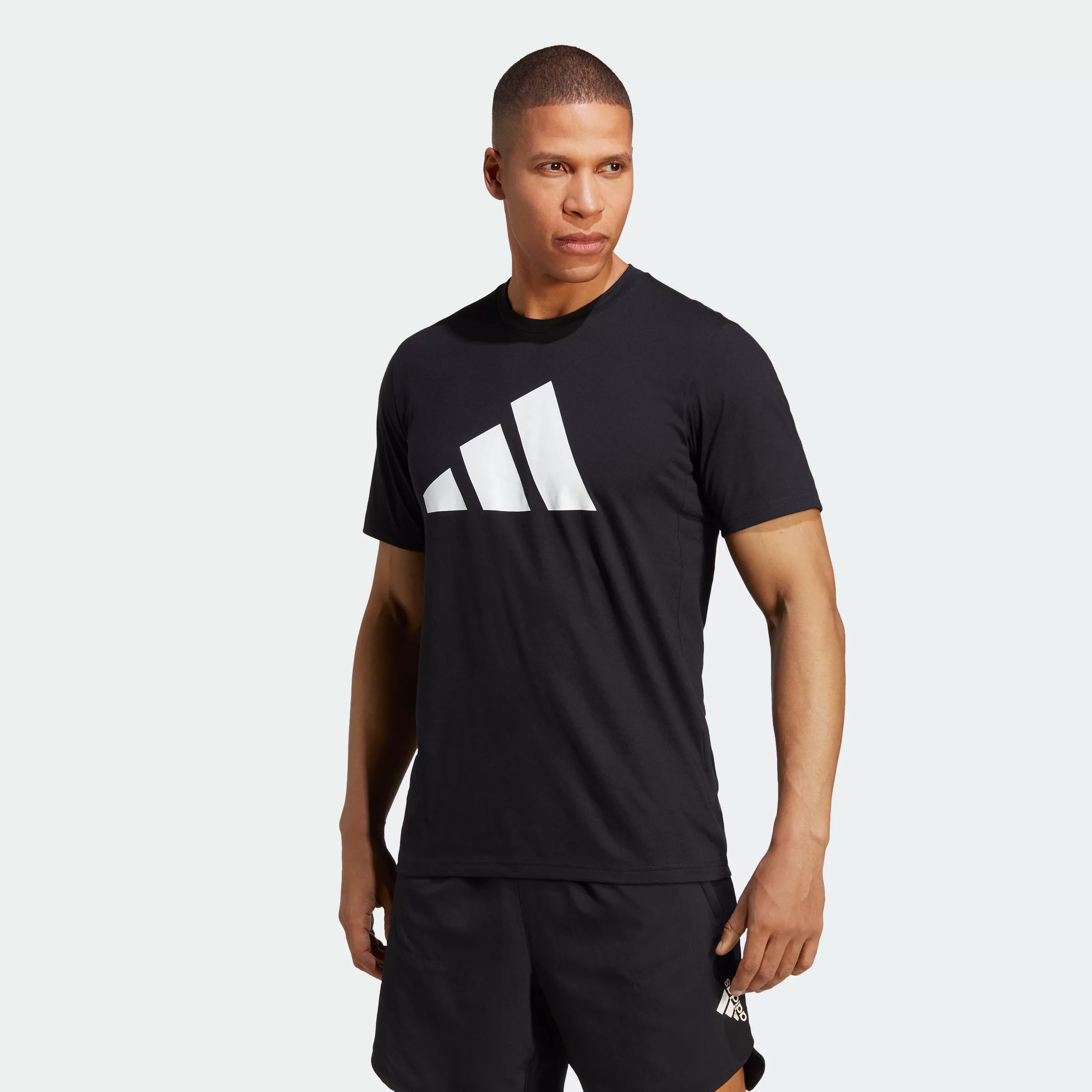 adidas Performance T-Shirt "TRAIN ESSENTIALS FEELREADY LOGO TRAINING" günstig online kaufen