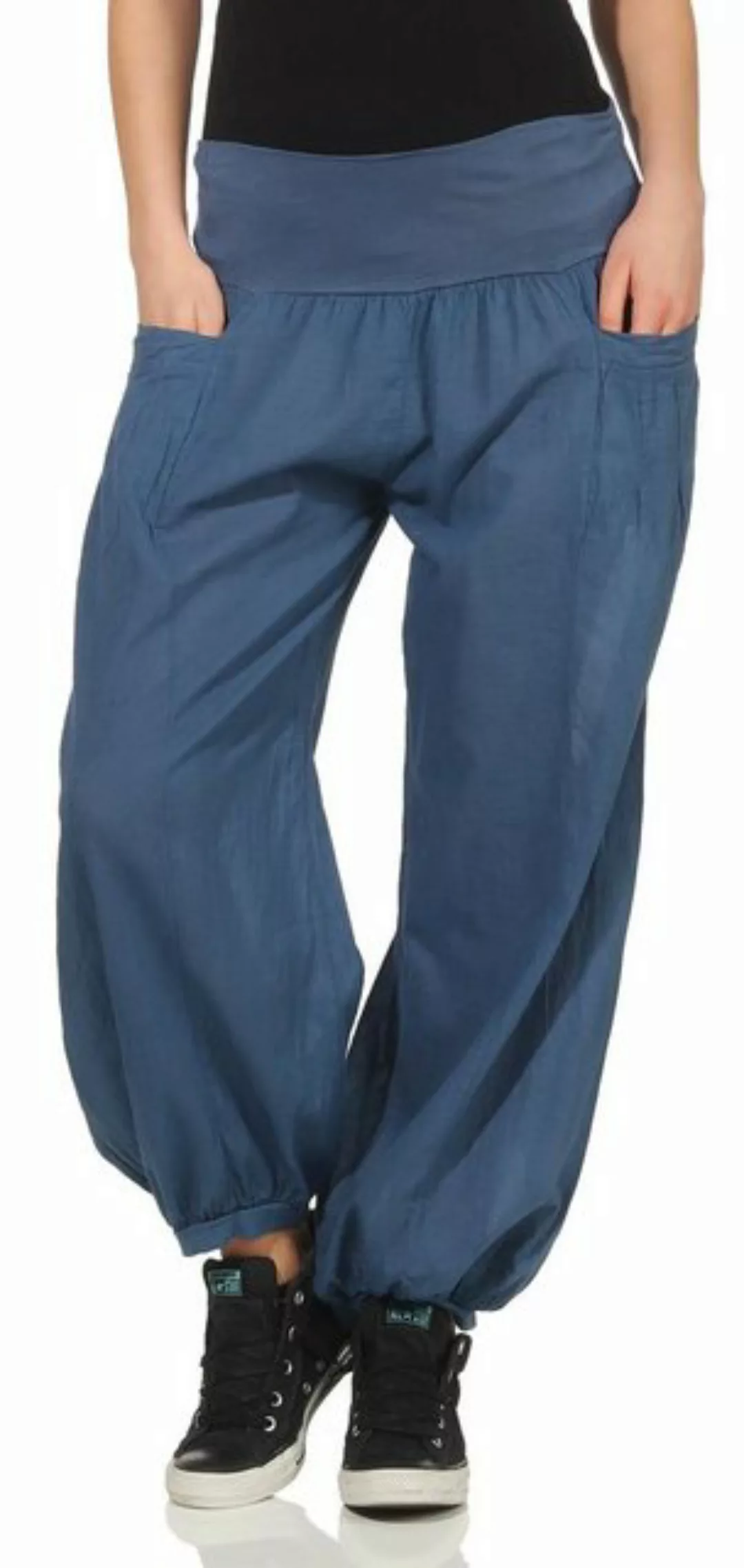 malito more than fashion Haremshose 17633 lockere luftige Hose mit elastisc günstig online kaufen