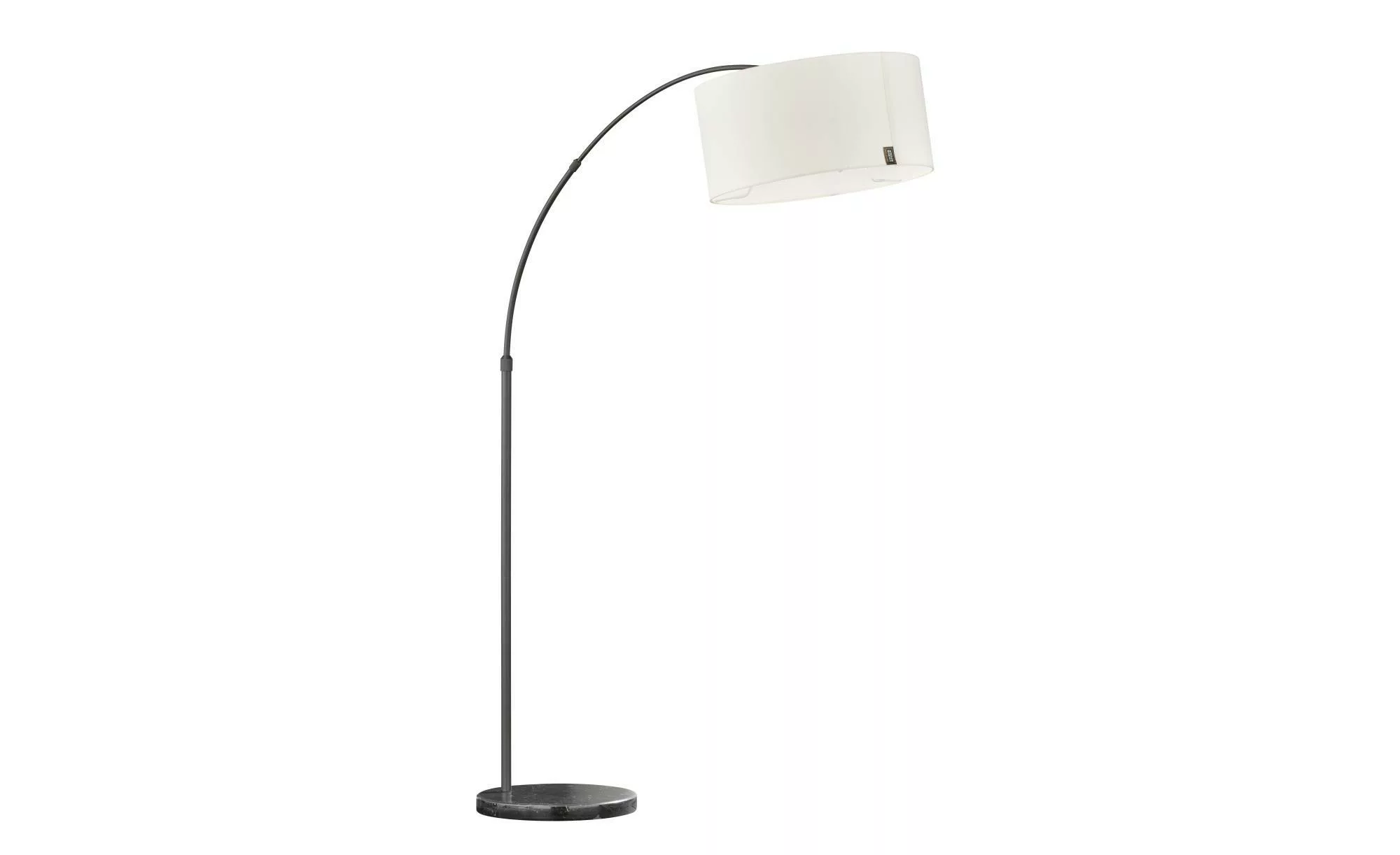 Schöner Wohnen Bowe Bogen-Stehlampe, schwarz/weiß günstig online kaufen